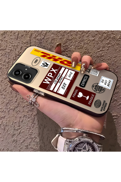 Hontinga حافظة هاتف سامسونج جالاكسي A06 متوافقة مع حافة السيليكون الصلبة والم...