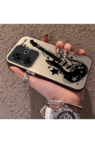 Hontinga حافظة هاتف Poco M6 4G متوافقة مع السيليكون ذات الحواف الصلبة ومضادة ...