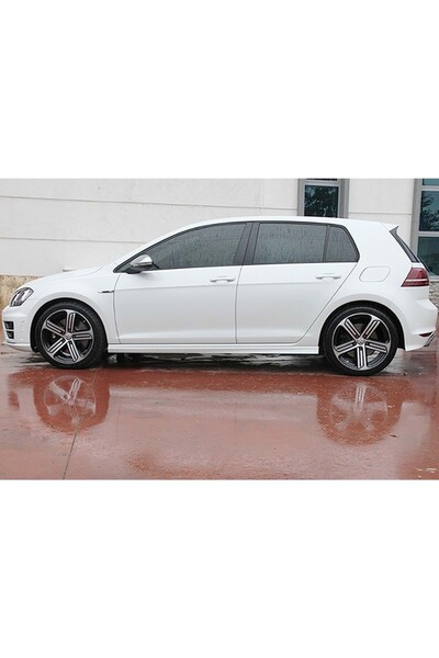 X POWER TUNİNG vw golf 7.5 (2017-2019) uyumlu plastik r yan marşpiyel