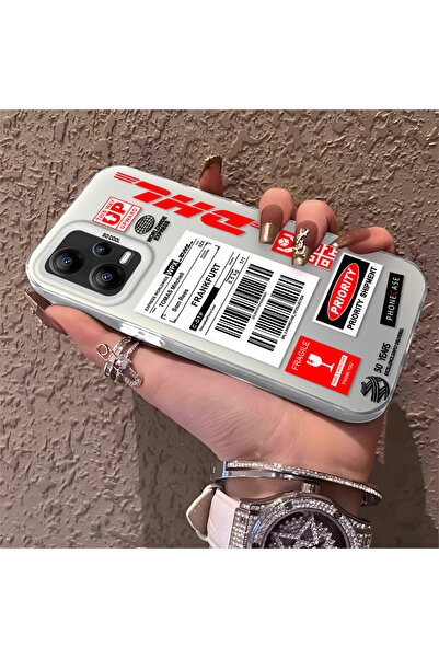 Hontinga حافظة هاتف Redmi Note 12 5G متوافقة مع الحواف السيليكونية الصلبة وال...