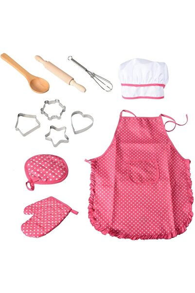 Roomlyne 11Pcs Kids Cooking and Baking Supplies Set