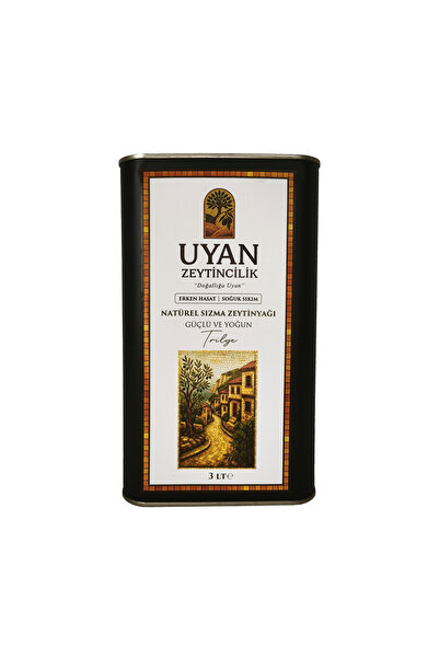 UYAN ZEYTİNCİLİK TRİLYE ERKEN HASAT SOĞUK SIKIM NATÜREL ZEYTİNYAĞI 3 LT.