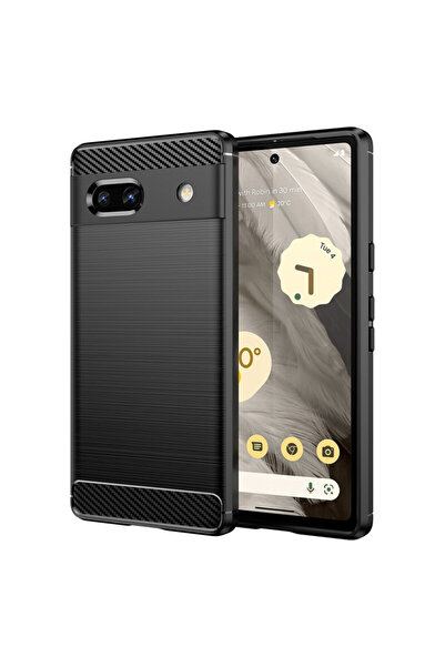 Techsuit Силиконов калъф от карбон за Google Pixel 7a