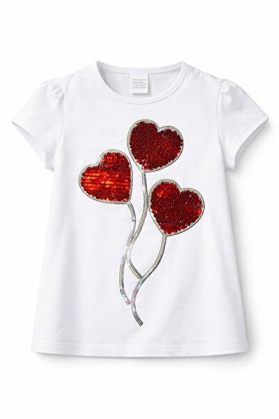 Kuraff Giyim Stylish T-Shirt with Special Design for Our Mini Girls