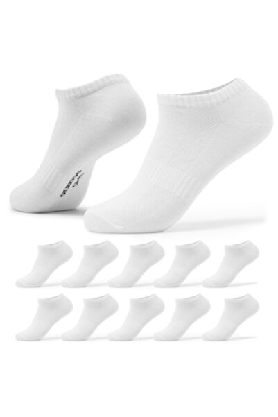 OCCULTO - Men's Socks, Johannes, Set of 10 Pairs, White, 39-42 EU