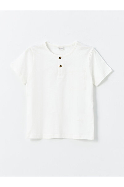 LC Waikiki Peak New Season Crew Neck Basic Short Sleeve Boys' T-Shirt