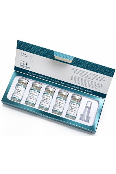 CEZI Ορός EGF 3% για Αναγέννηση & Αντιγήρανση του Δέρματος – 5 × 10 ml