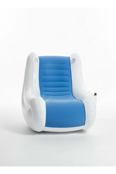 Generic كرسي استرخاء قابل للنفخ مع مكبرات صوت - أريكة مريحة للمنزل والتخييم