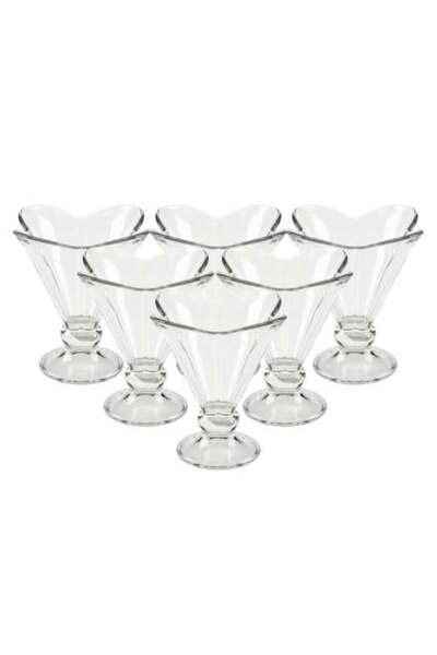 Generic Glass Dessert Cup Set – 1 Set × 6 Pieces