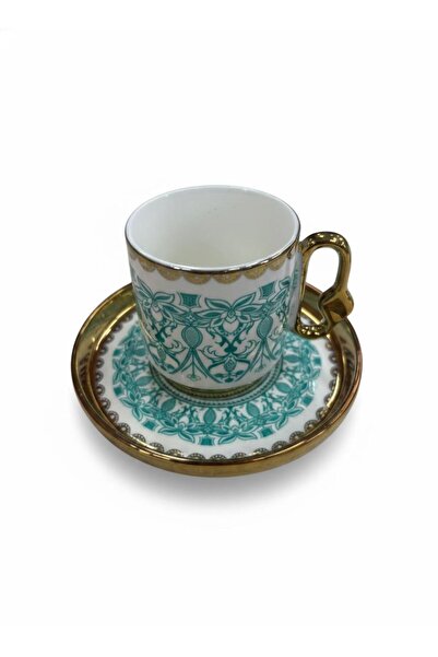 Altabi Porcelain Coffee Set for 2 People |   Special Design |   90 ml