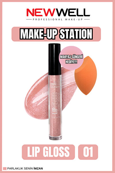 New Well Newwell Make-up Station Lip Gloss No.1 4,5 ml