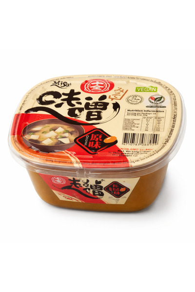 Top Ingrediente Original Miso Paste 500 g - Non-GMO, Vegan