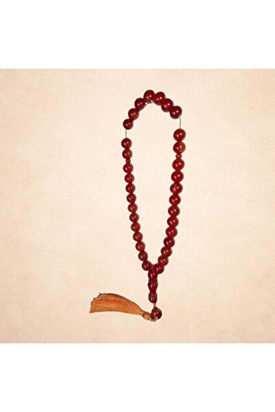 alomran orientals German red bakelite rosary, circular shape