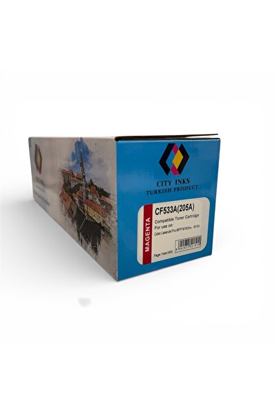 City Inks حبر تركي سيتي انك متوافق مع HP CF533A 205A ماجنتا (Magent...