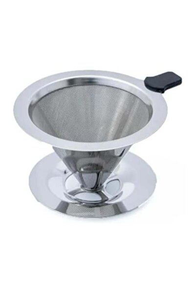 Generic Stainless Steel Coffee Dripper - Medium Size