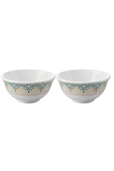 Generic Decorative Melamine Bowl Set – 1 Set × 2 Pieces