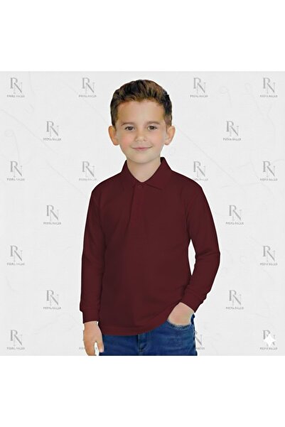 NACAR STYLİSH Παιδικό 100% βαμβακερό μπλουζάκι με λαιμόκοψη πόλο για σχολικές...