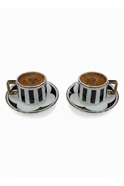 Altabi Porcelain Coffee Set for 2 People |   Special Design |   90 ml