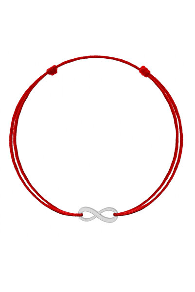 BIJUTERIA NEAGRA Brățară Infinity din Argint 925 cu Mărțișor