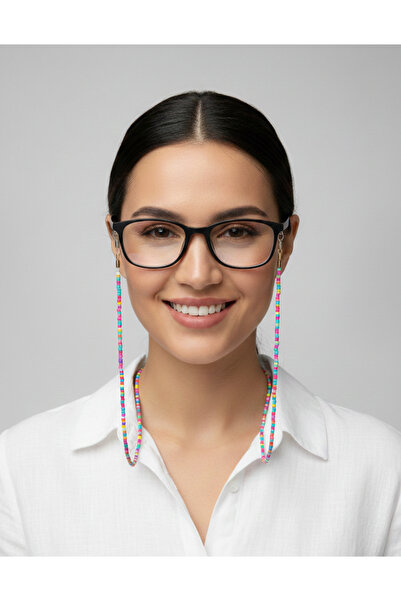 optiPoint Colorful Beaded Candy Colors Mixed Beads Glasses Strap