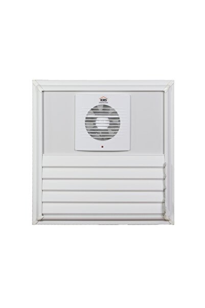 Alüminyum menfez 35x35 Alüminyum Yüzeysel Aspiratörlü 120'lik Menfez Beyaz