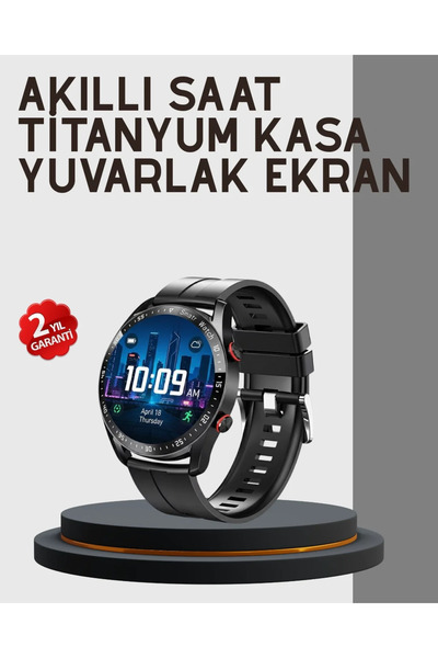 Hsc bilişim Akıllı Saat Yeni Model Sesli Asistan Bildirim Görme Bluetooth Bağ...