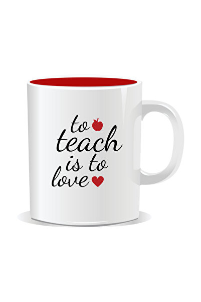 Mug Mania Personalized mug for teachers, To teach is to love