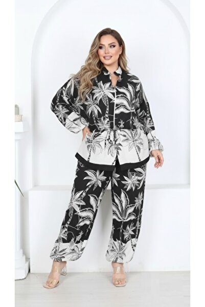 Butik Nilyam Women's Plus Size Zippered and Bell-Bottomed Jacket with Elastic...