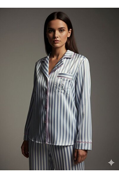 m mlinda Σετ πιτζάμες από σατέν