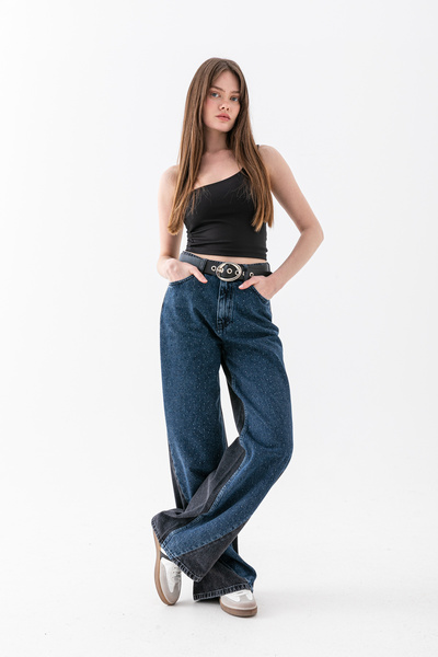 Pantastic Jeans Double Color Stone