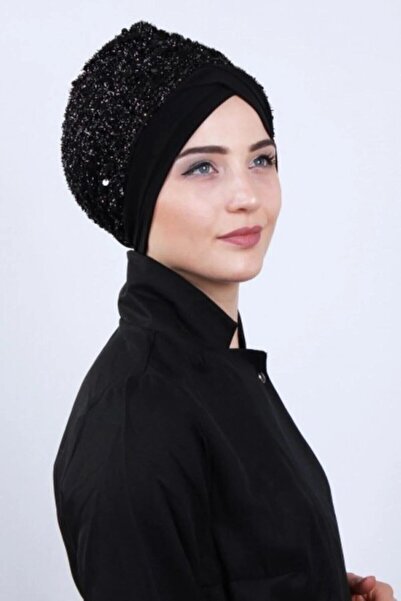 Sahra Şal Dünyası Bonetă cu paiete tip cross