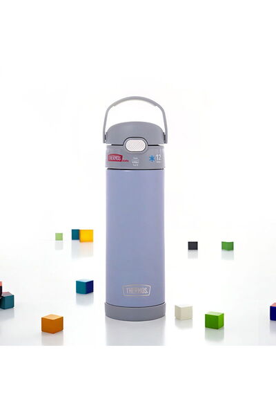 Thermos Blue stainless steel cup