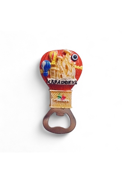REYYAN Bottle Opener and Magnet Cappadocia Made of Polyester Mold