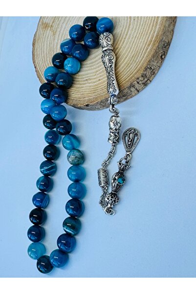 Kehribar Agate Stone Rosary