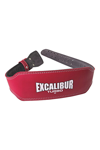 Excalibur حزام توربو فيتنس للتمارين الرياضية باللون الأحمر