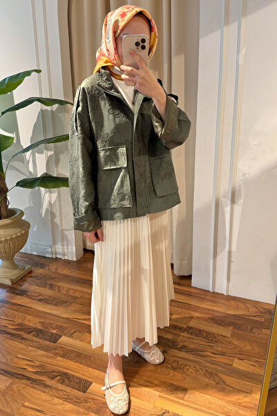 Rukayyel Patterned Jacket - Green