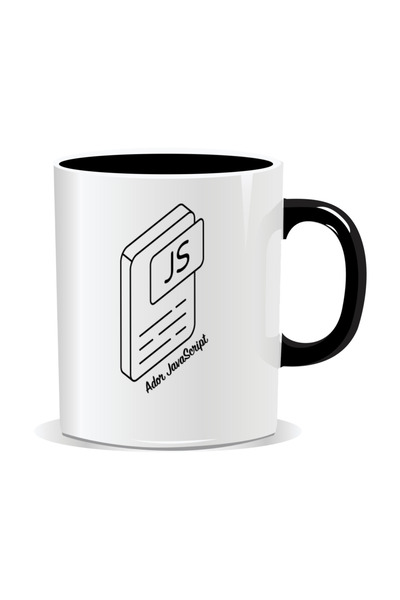 Mug Mania Cana personalizata cu mesaje pentru programatori, Ador JavaScript