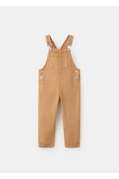 MANGO Baby Uzun pamuklu tulum