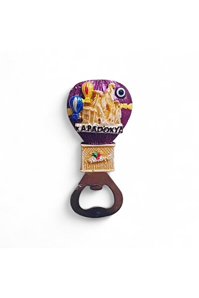 REYYAN Bottle Opener and Magnet Cappadocia Made of Polyester Mold