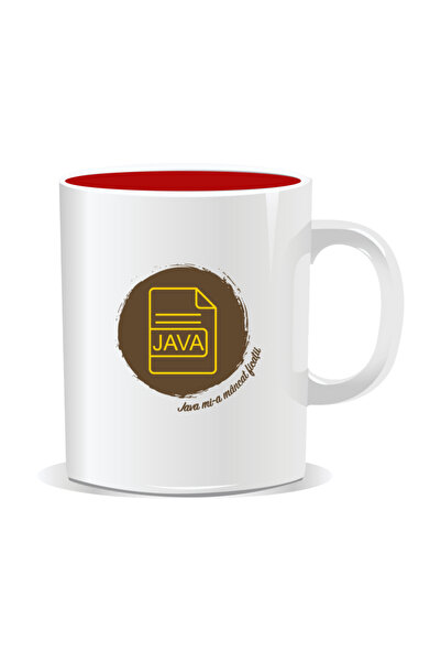 Mug Mania Cana personalizata cu mesaje pentru programatori, Java mi-a mancat ...