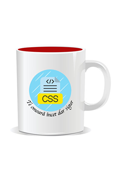 Mug Mania Personalized mug with messages for programmers, CSS is killing you ...