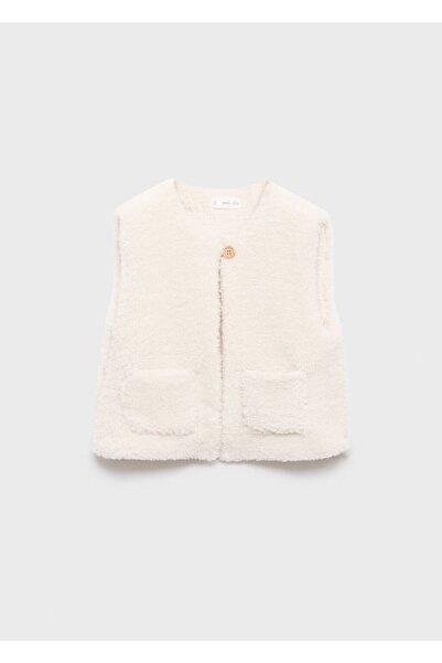 MANGO Baby Suni koyun yünlü yelek