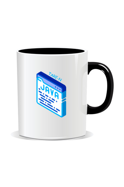 Mug Mania Personalized mug with messages for programmers, Tare-n Java