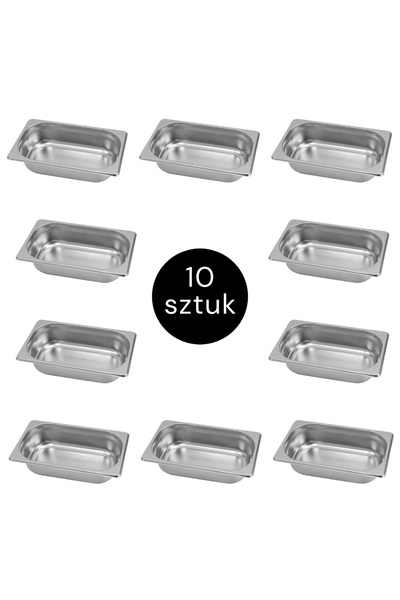 Other GN container Mega-M 1/4 265x162x65 (set of 10) N