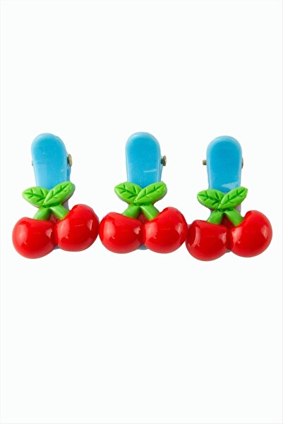 FREEDOM STOREE Clemă cu cireșe 3 bucăți