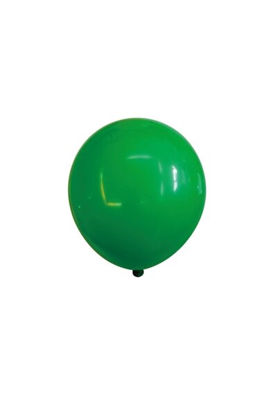 SDX Market Σετ 100 μπαλονιών λάτεξ, σκούρο πράσινο, 25 εκ.