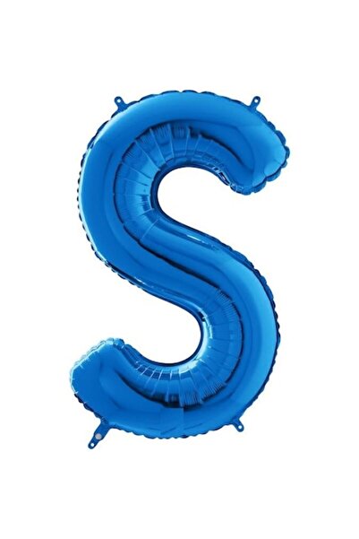grabo Μπαλόνι Foil Μπλε Γράμμα S 66 εκ.