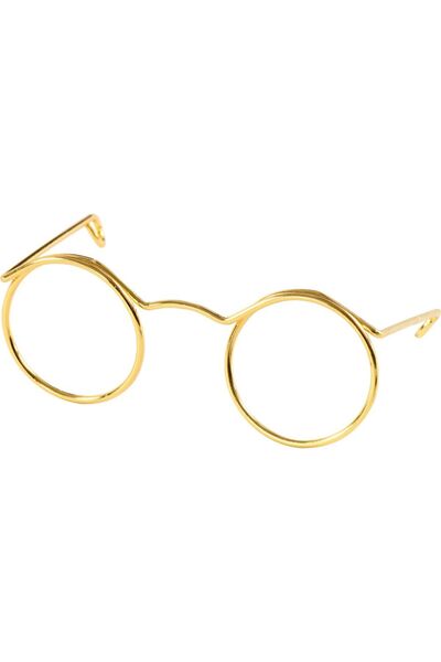 iğne izi نظارات دائرية معدنية متوافقة مع أميجورومي والحيوانات الأليفة - 8 سم ...