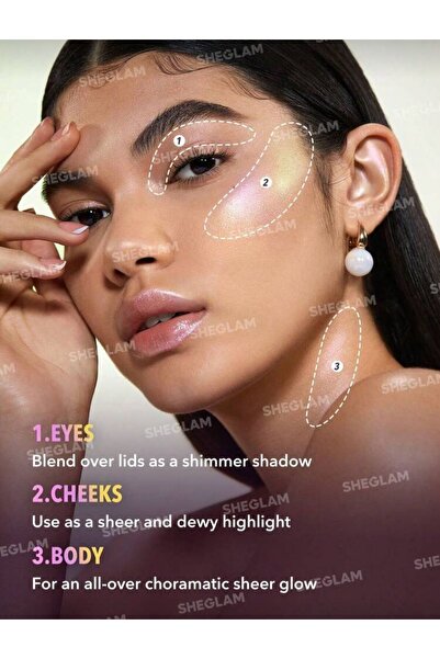 SHEGLAM CHROMA GLOW BLOOM LIQUID HIGHLIGHTER-Flying comet