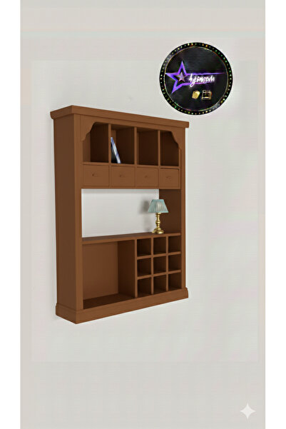 aysanova Mini Bookshelf Wall Mounted Book Rack |   Decorative |   Tabletop Sm...